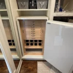 Luxurious home interior featuring a bespoke safe that complements the overall aesthetic.